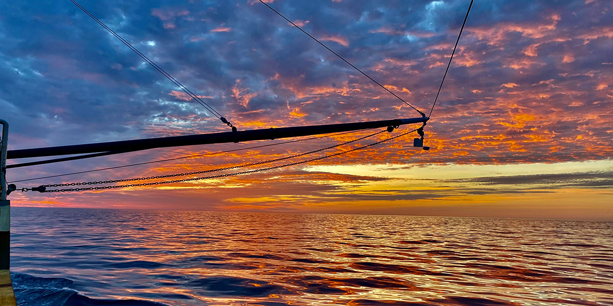 fishing-sunset